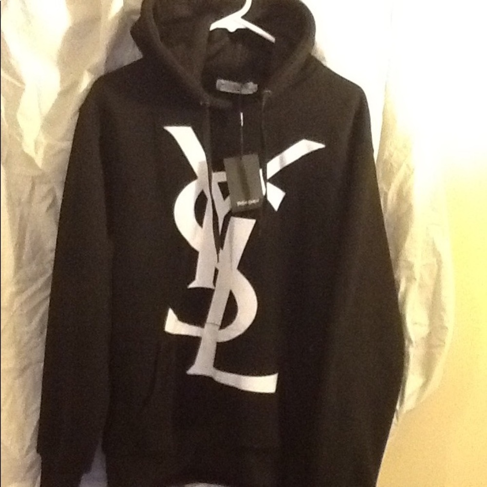 Yves Saint Laurent Men’s black hoodie